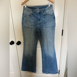 m jeans by maurices™ Cool Comfort Flare High Rise Seamed Jean Size 12